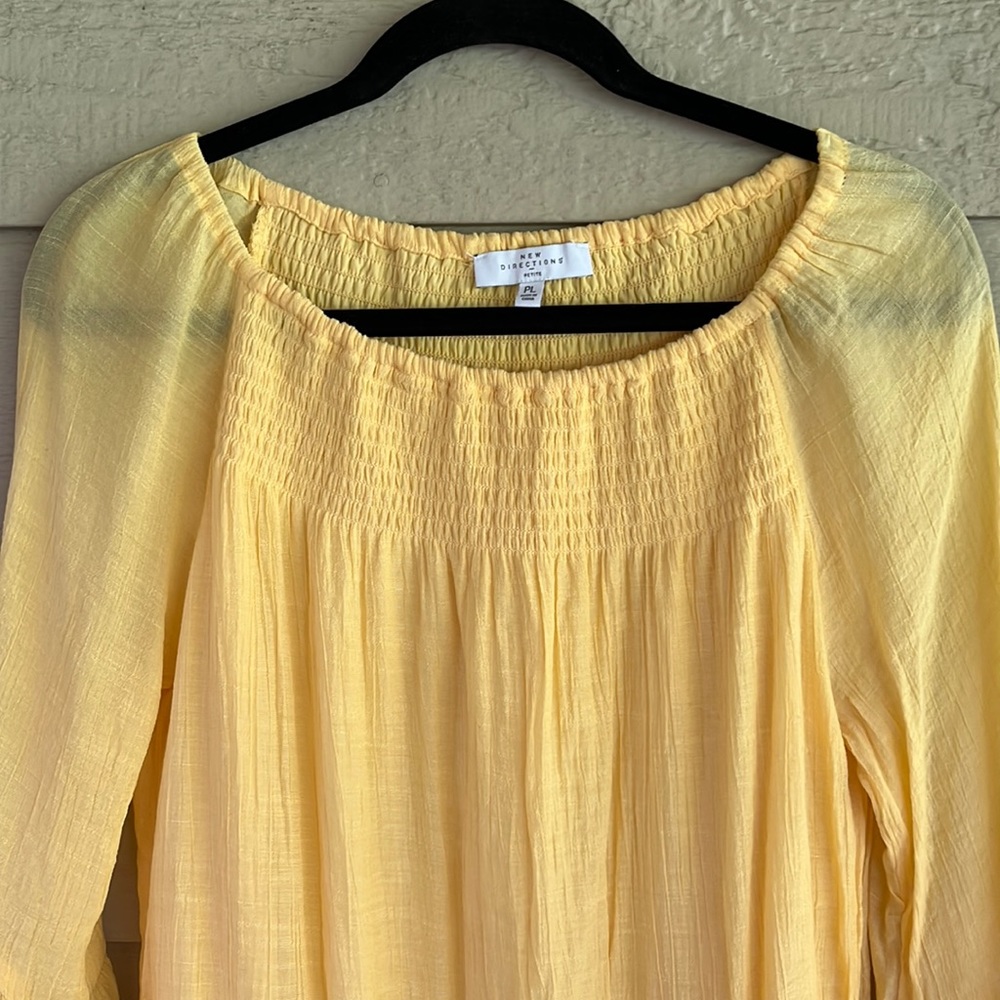 Size L / Yellow dress